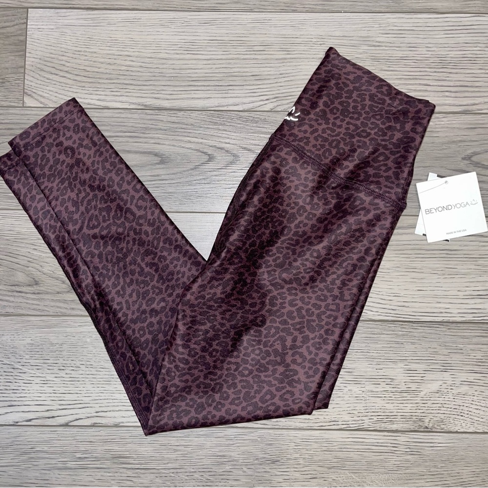 Beyond Yoga Cheetah Legging